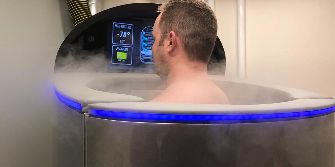 Cryotherapy session Cryotherapy session