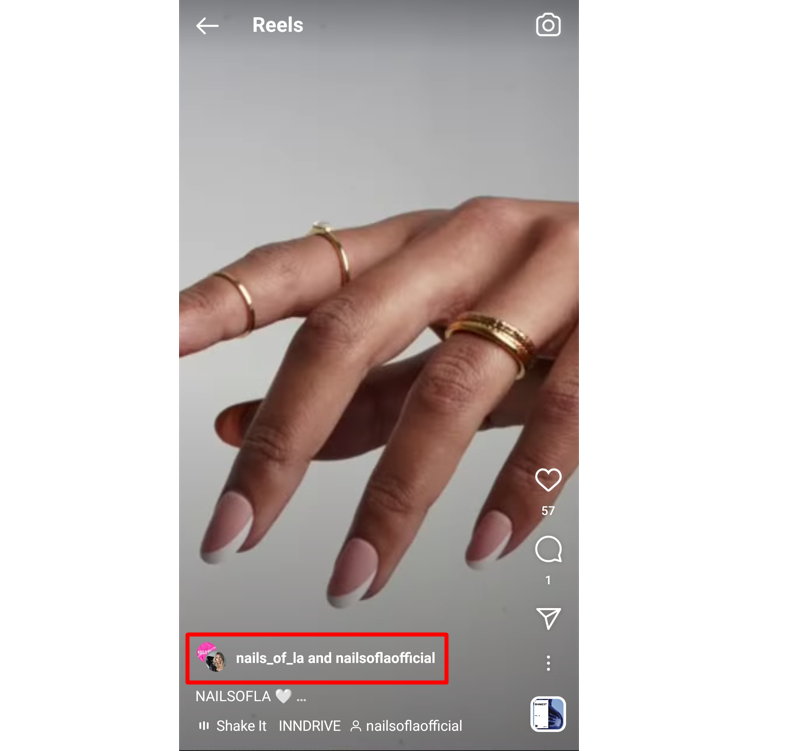 Instagram Collab feature