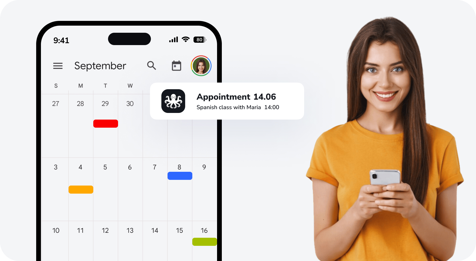 Appointment scheduling software & Google Calendar integration 