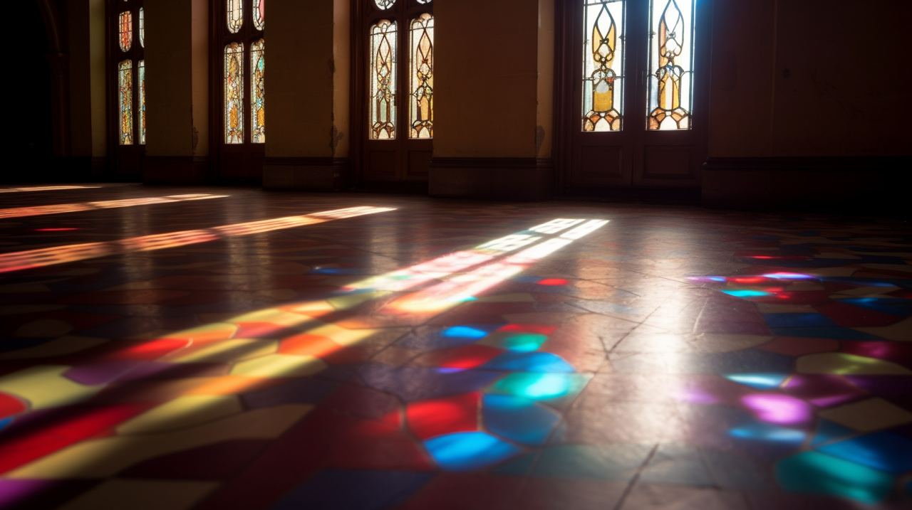 Church interior Church interior