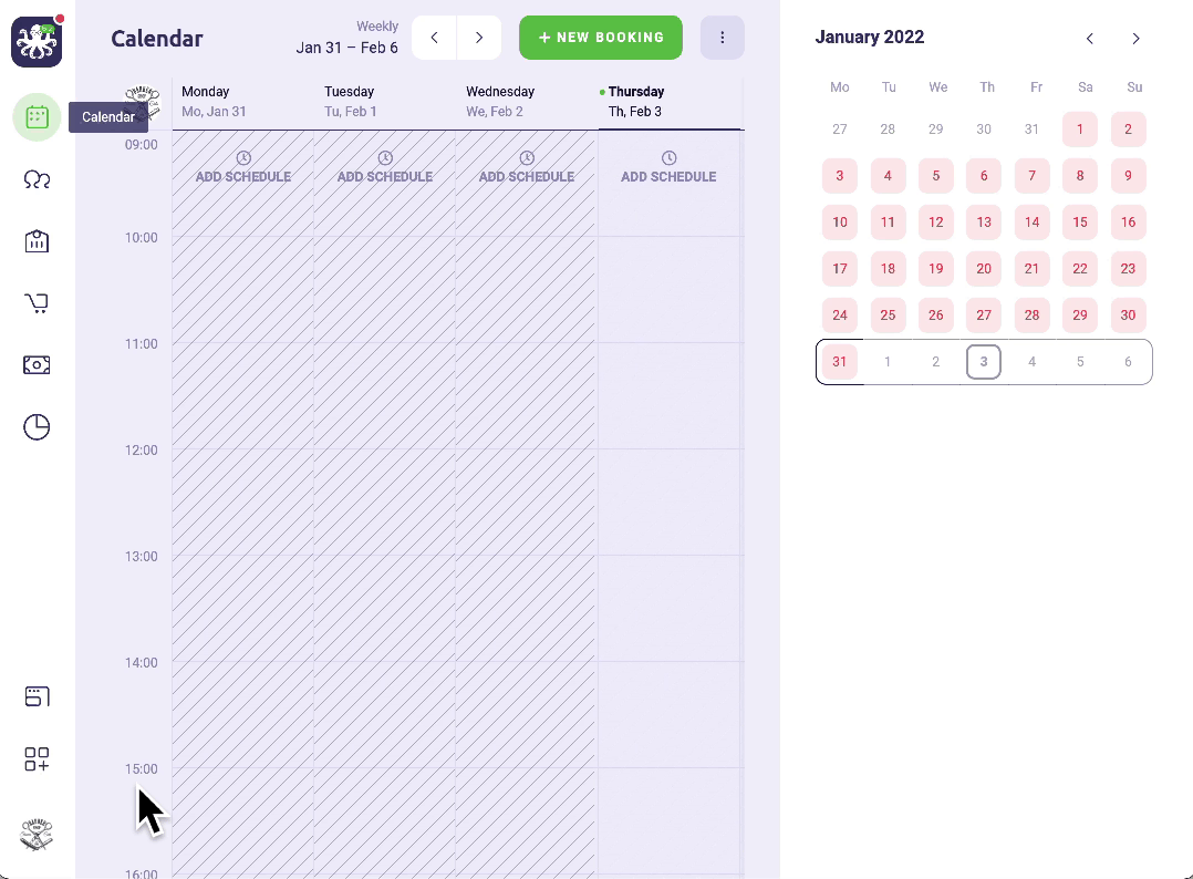 Setting up cross sell
