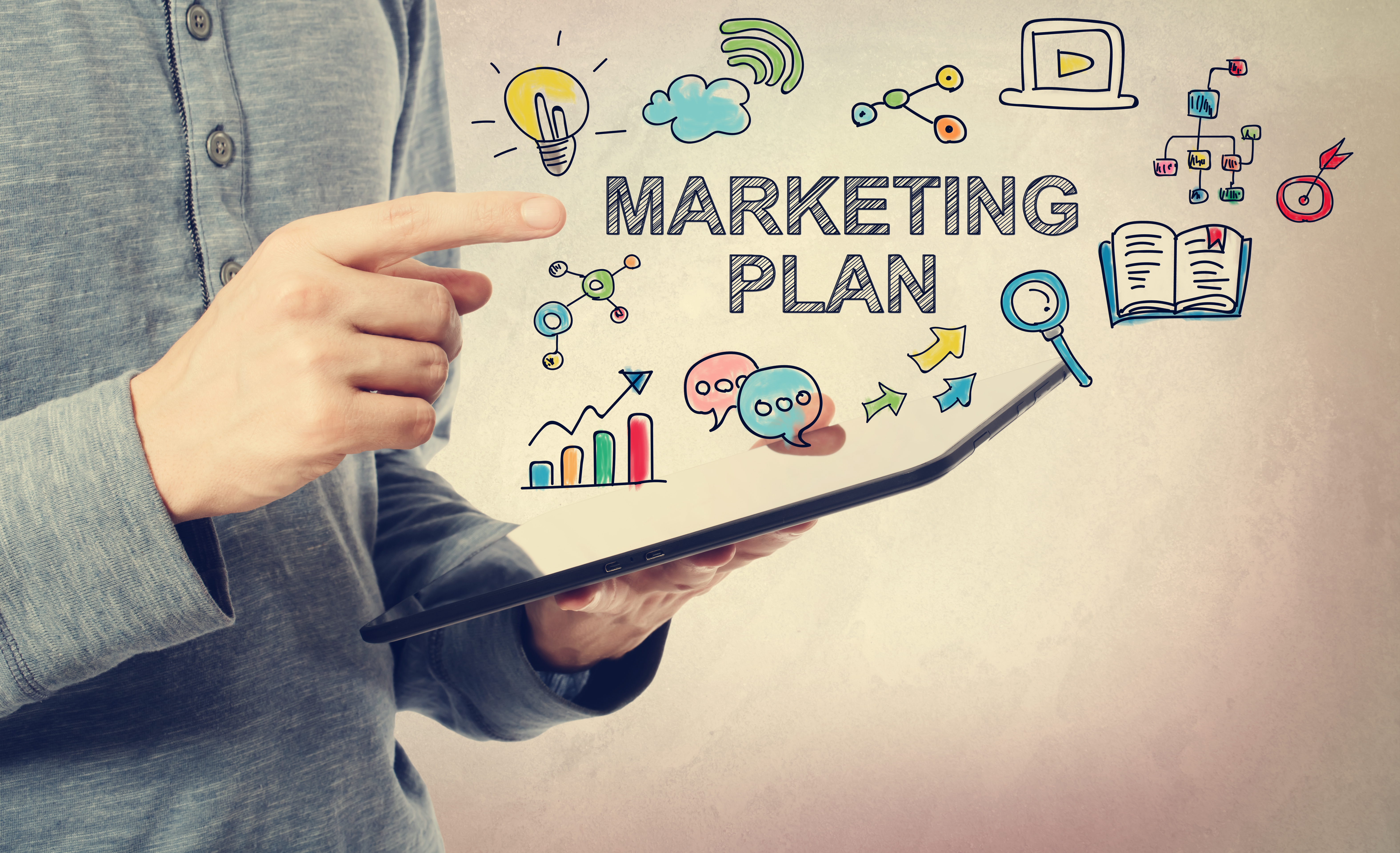 Marketingstrategie für einen Kosmetikstudio