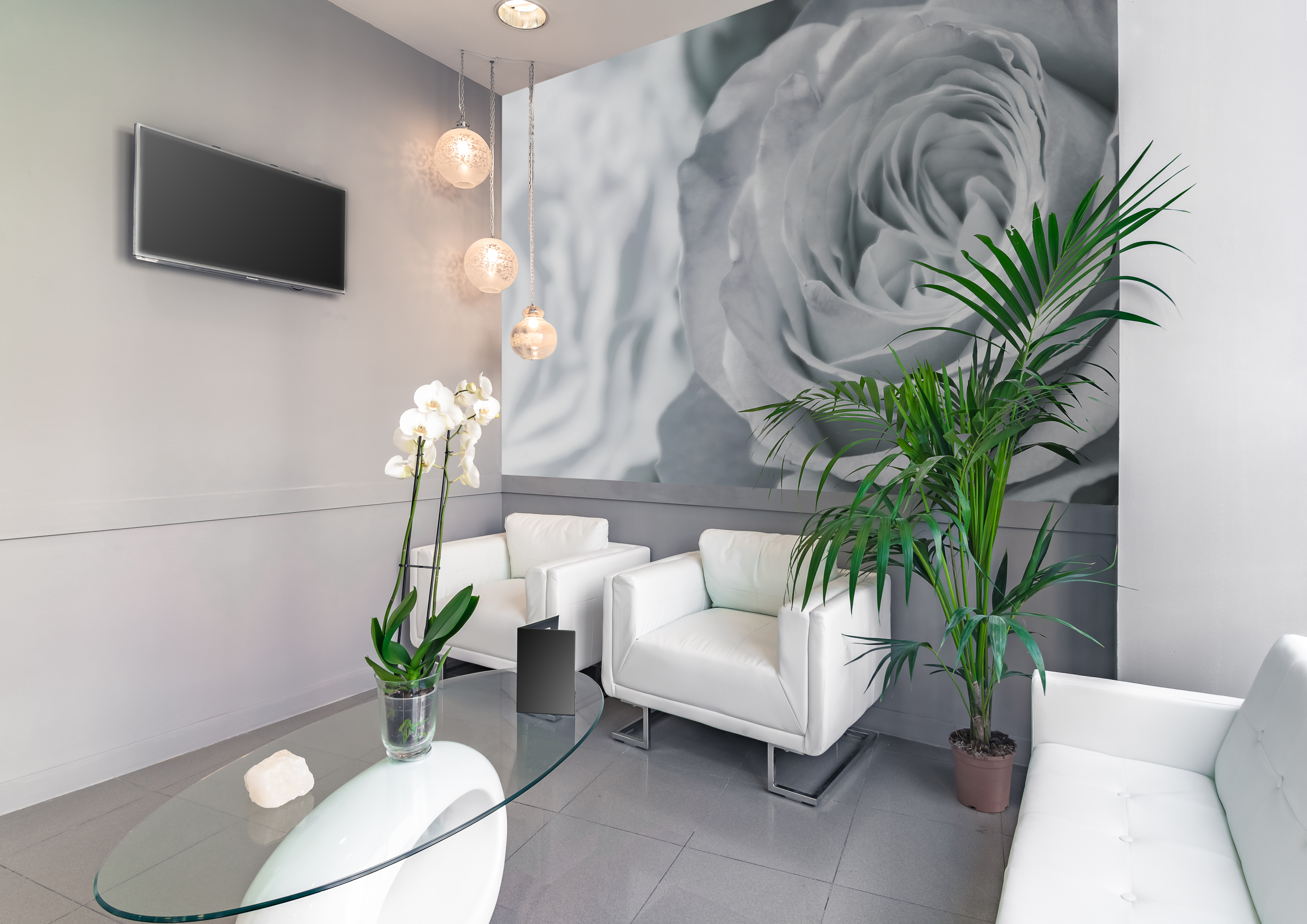 Modern salon interior design