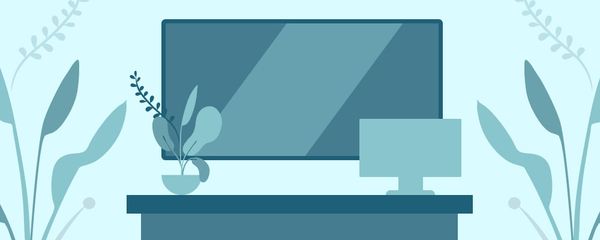 Commercial display on reception