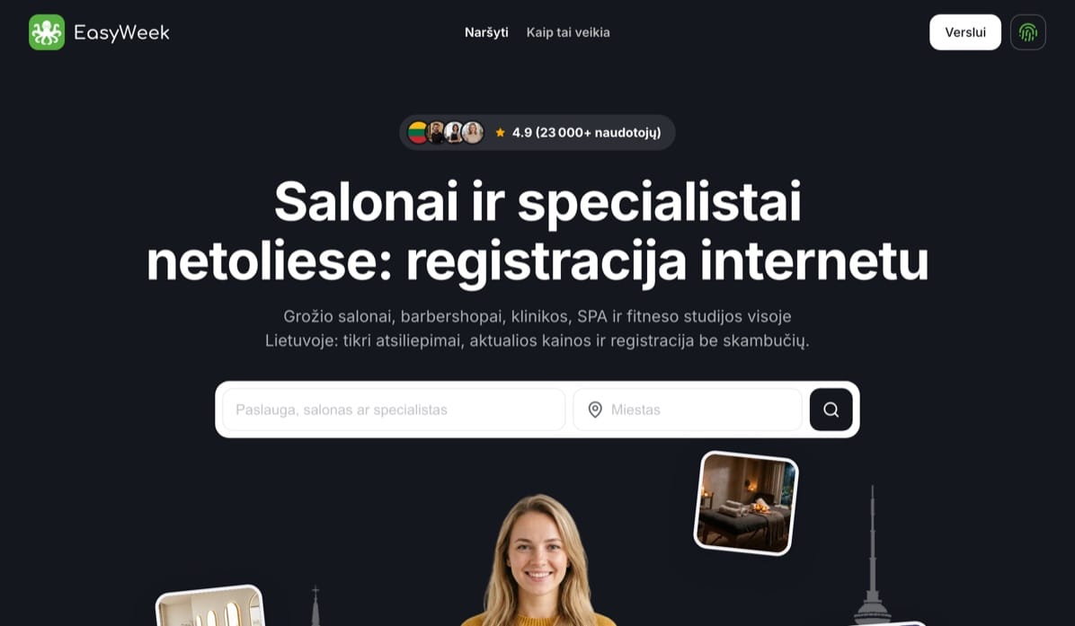 EasyWeek katalogas netrukus: Lietuva